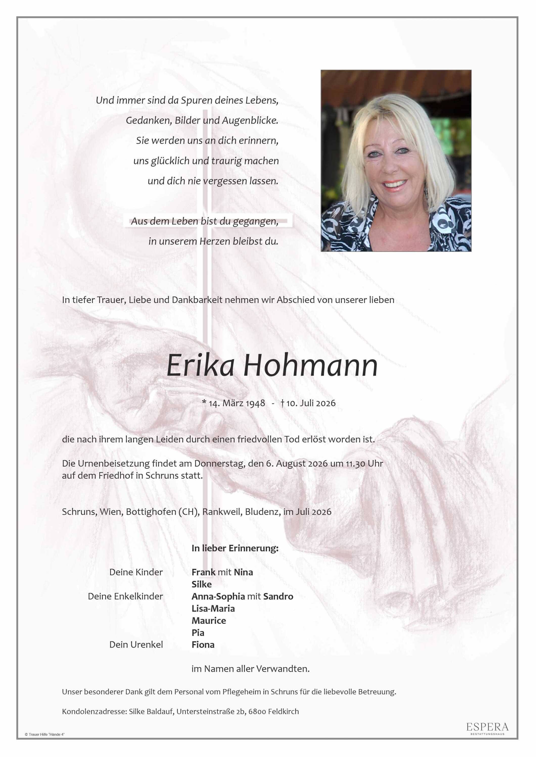 Erika Hohmann